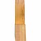 Ekena Millwork Portland Rough Sawn Timber Gable Bracket, Western Red Cedar, 48"W x 16"H x 4"D x 6"F, 8/12 Pitch GBW048X16X0406POR00RWR - alternate 3